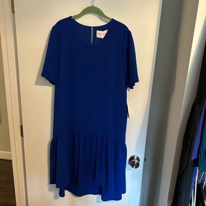 Charles Henry High Low Dress